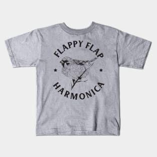 Flappy Flap Harmonica Kids T-Shirt